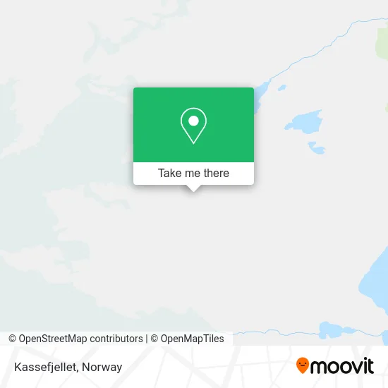 Kassefjellet map