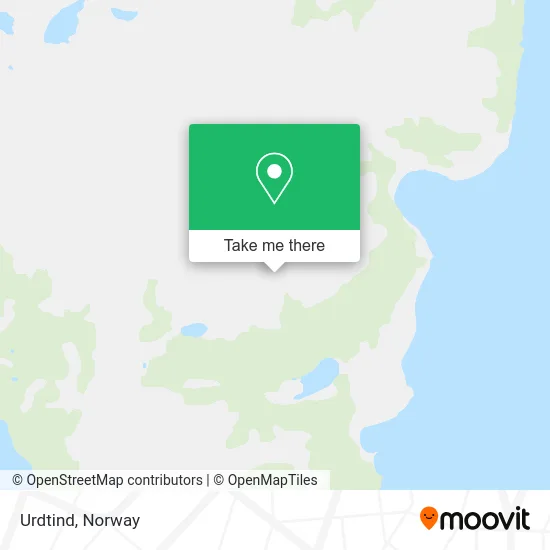 Urdtind map