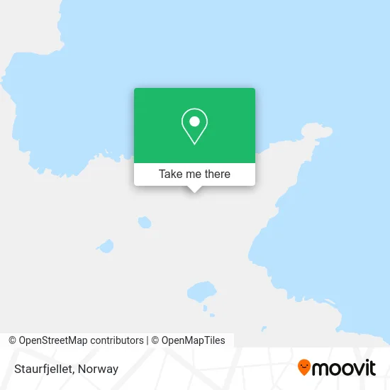 Staurfjellet map