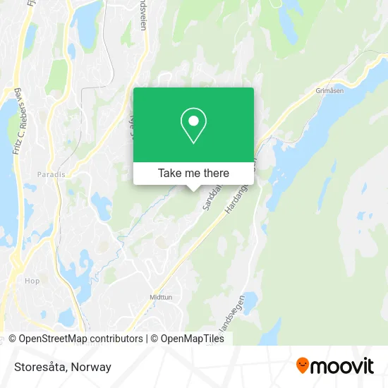 Storesåta map