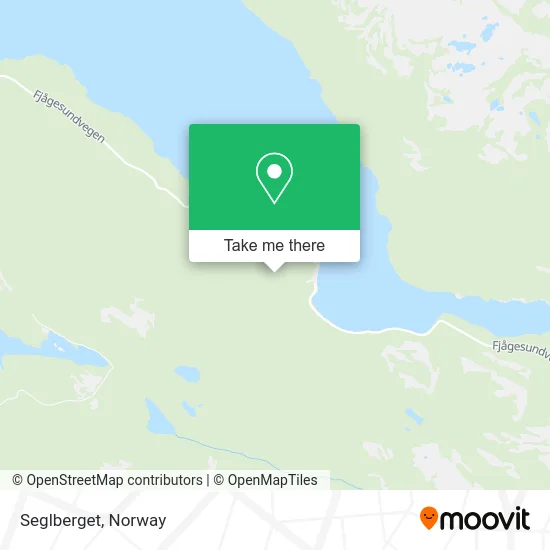 Seglberget map