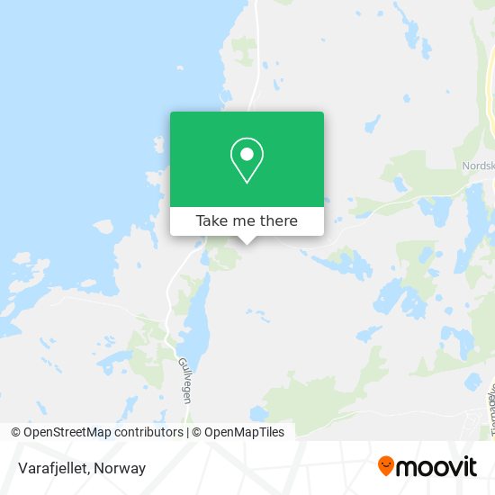 Varafjellet map