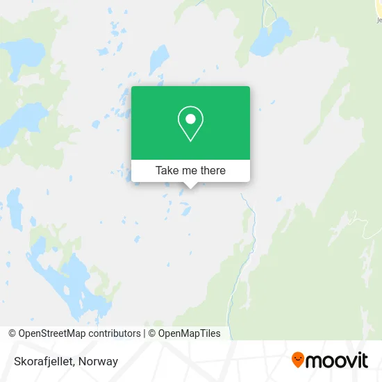 Skorafjellet map