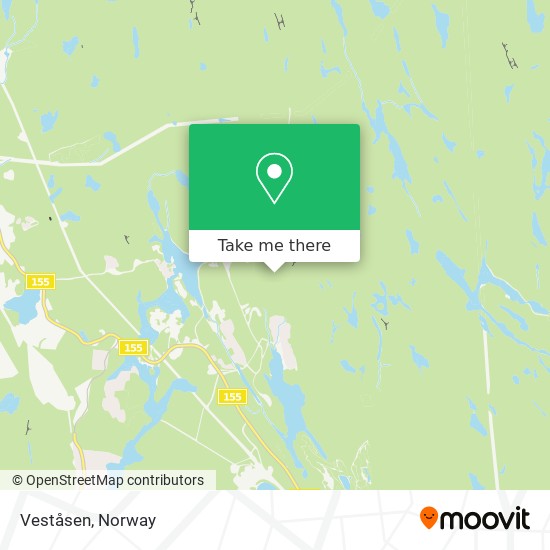 Veståsen map