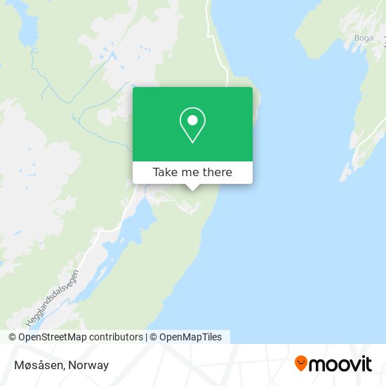 Møsåsen map