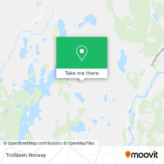 Trollåsen map