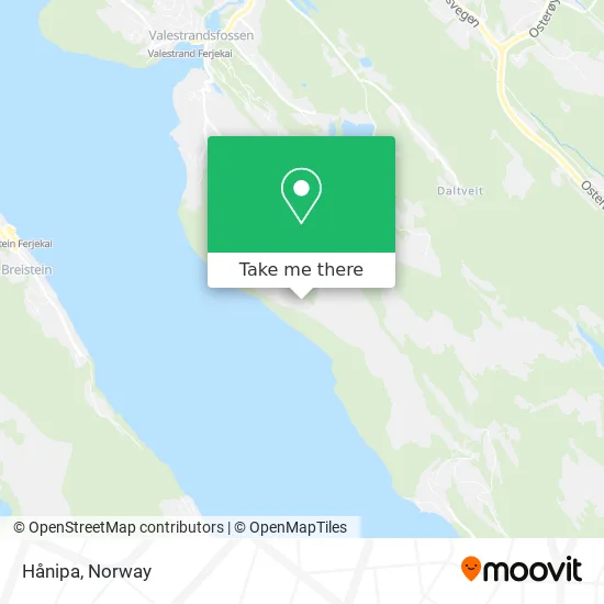 Hånipa map