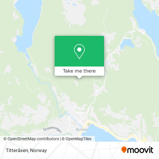 Titteråsen map