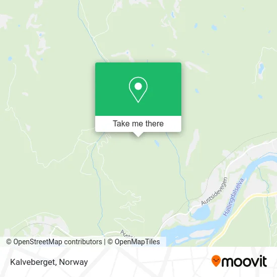 Kalveberget map