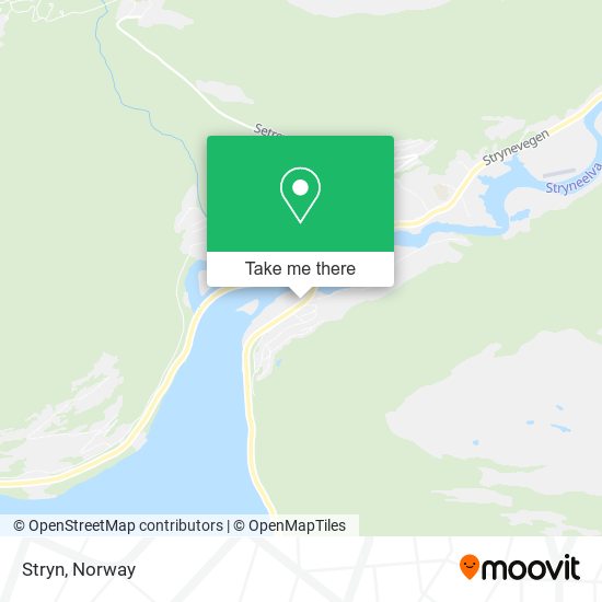 Stryn map