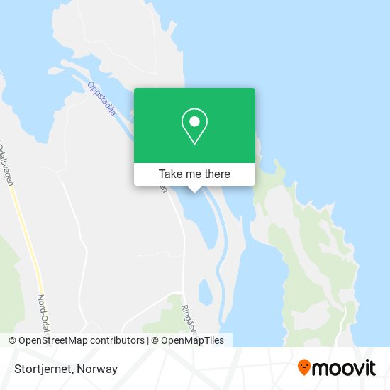 Stortjernet map