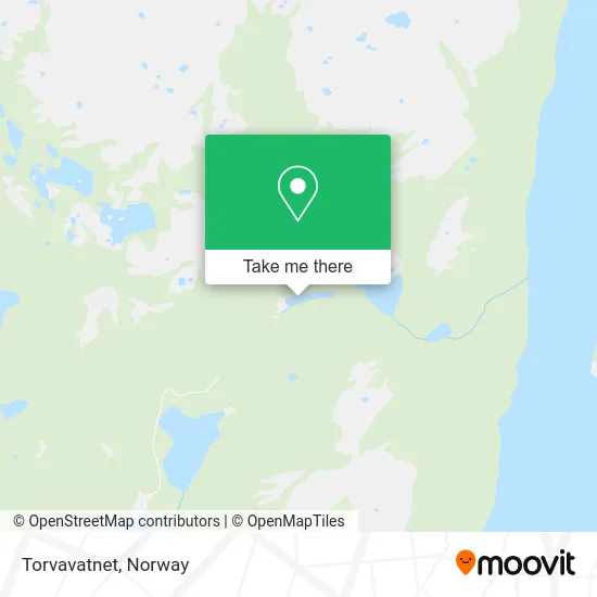 Torvavatnet map