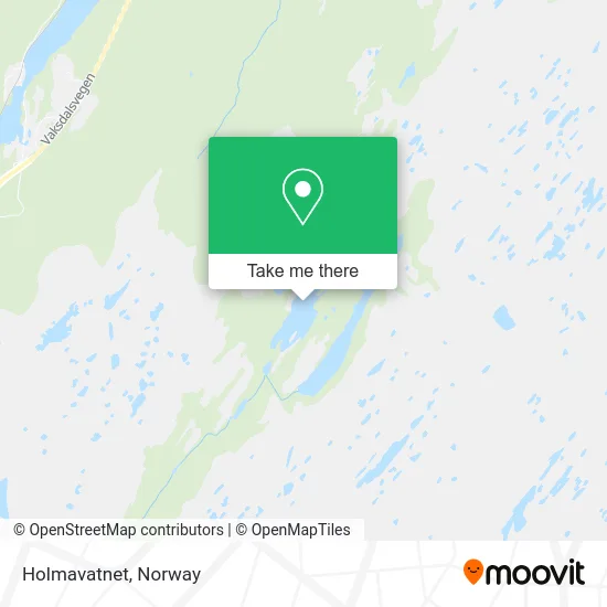 Holmavatnet map