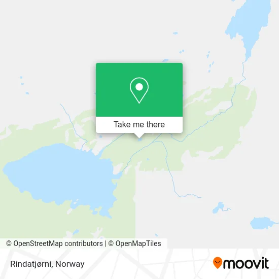 Rindatjørni map