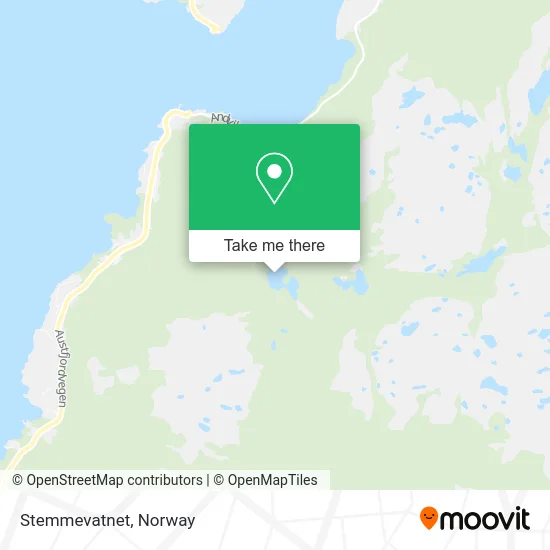 Stemmevatnet map