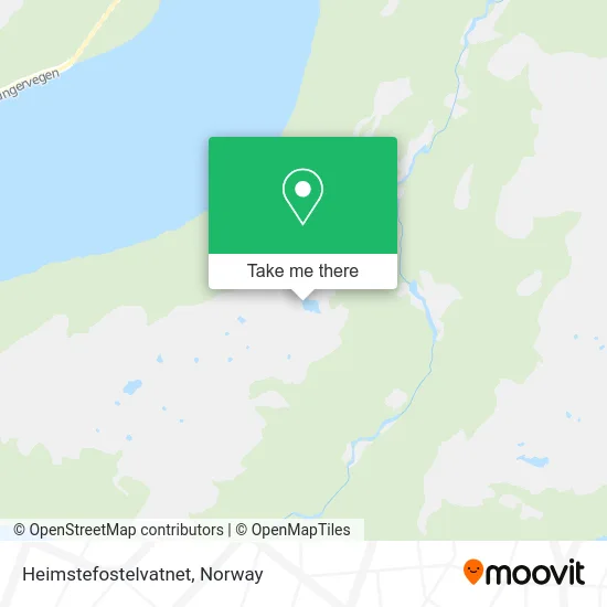 Heimstefostelvatnet map