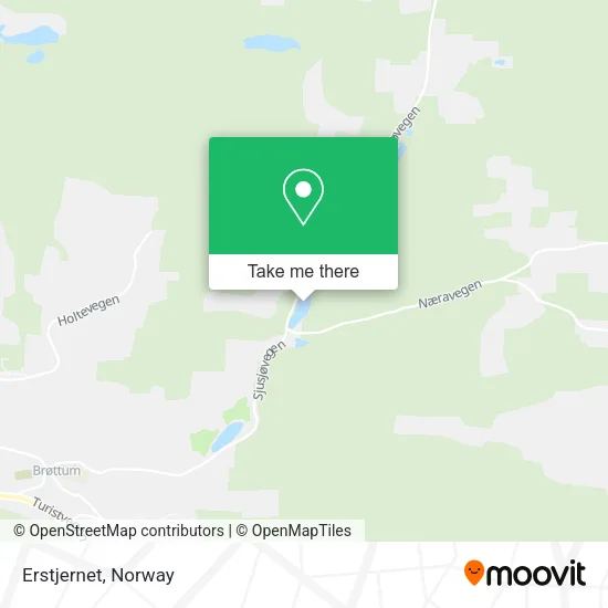 Erstjernet map