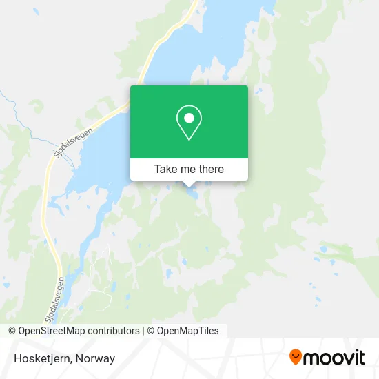 Hosketjern map