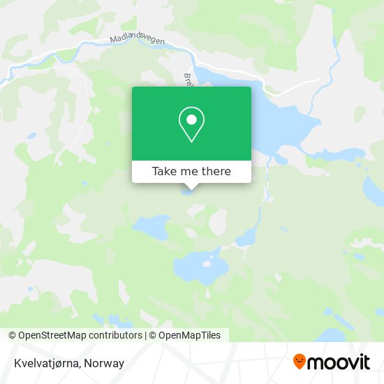 Kvelvatjørna map