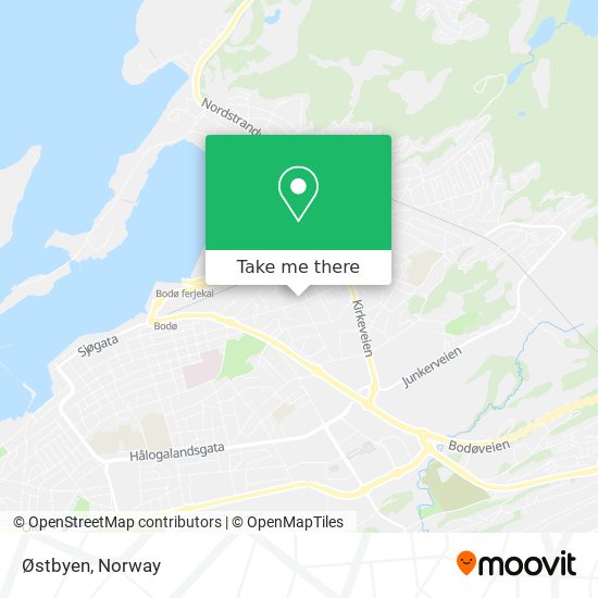 Østbyen map