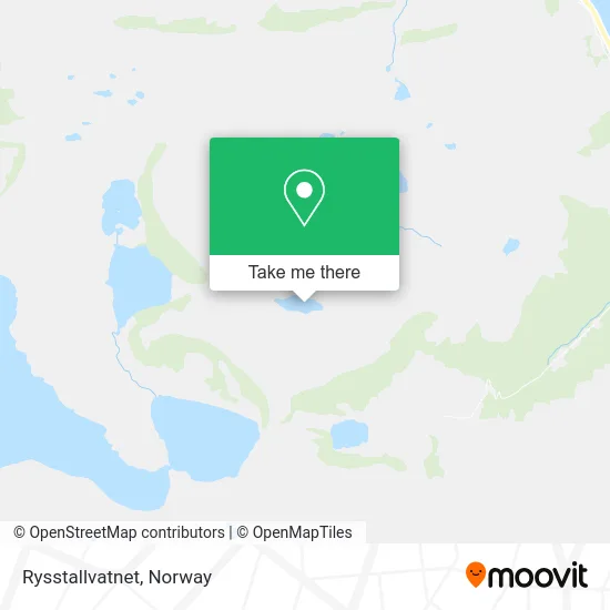 Rysstallvatnet map