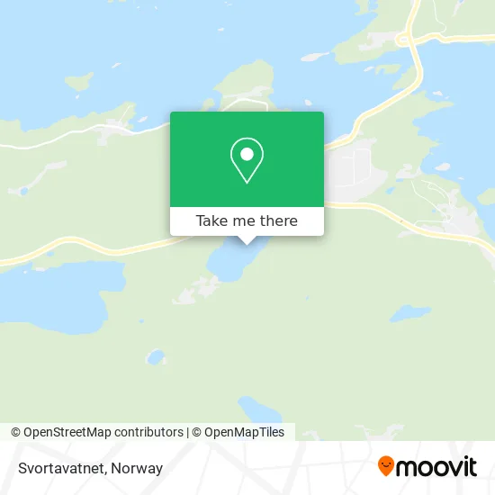 Svortavatnet map