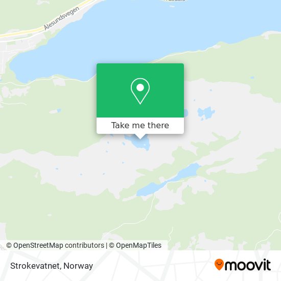 Strokevatnet map