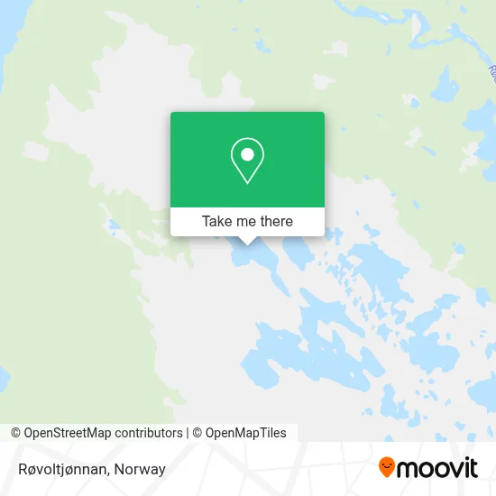 Røvoltjønnan map