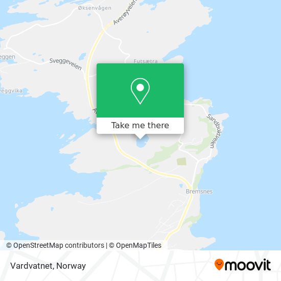 Vardvatnet map