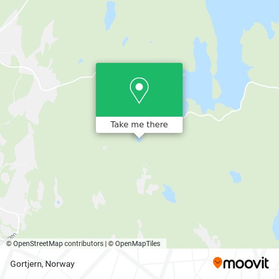 Gortjern map