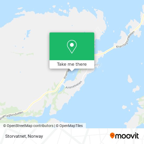 Storvatnet map