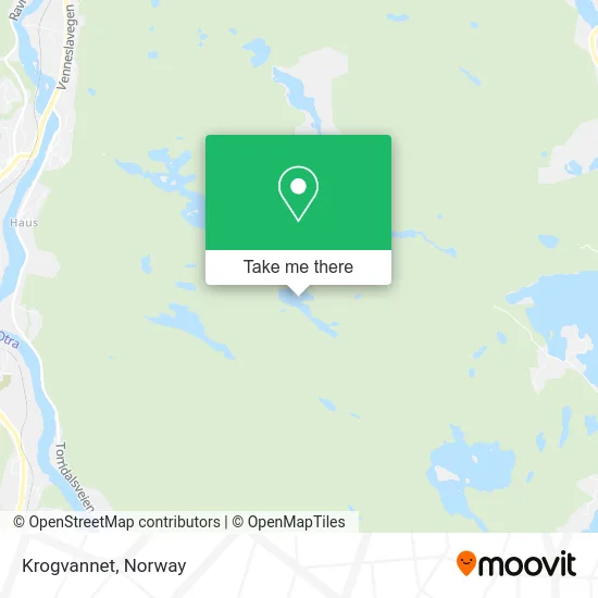 Krogvannet map