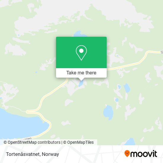 Tortenåsvatnet map