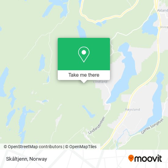 Skåltjenn map