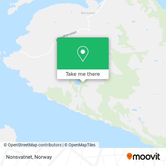 Nonsvatnet map