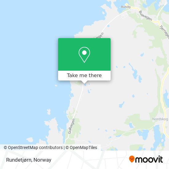 Rundetjørn map