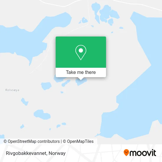 Rivgobakkevannet map