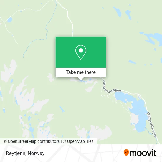 Røytjønn map