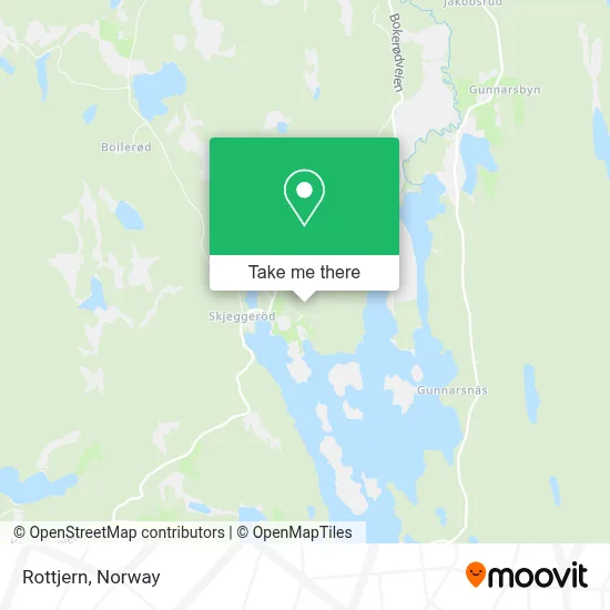 Rottjern map