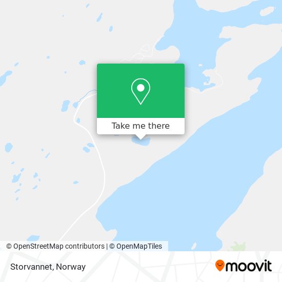 Storvannet map