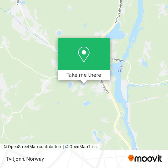 Tvitjønn map