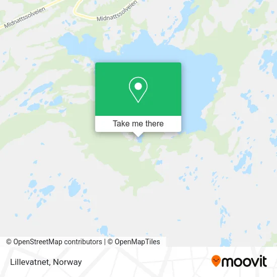 Lillevatnet map
