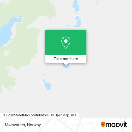 Mølnvatnet map