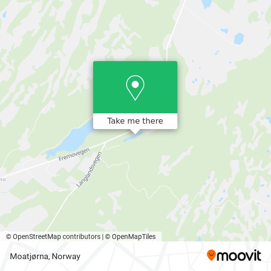 Moatjørna map