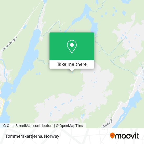 Tømmerskartjørna map