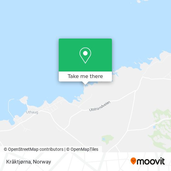 Kråktjørna map