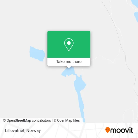 Lillevatnet map