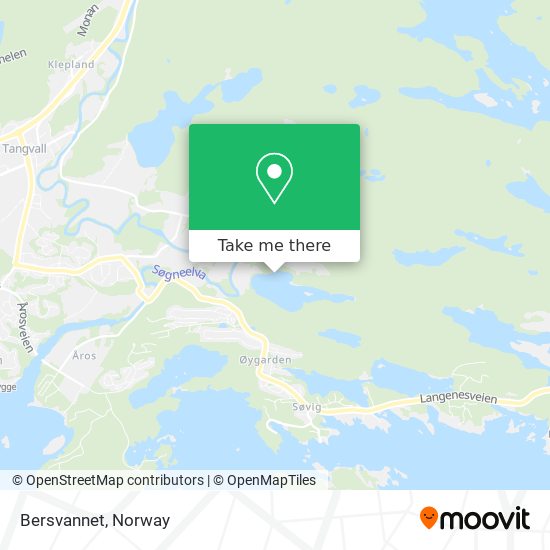 Bersvannet map