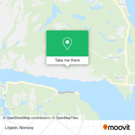Litjødn map