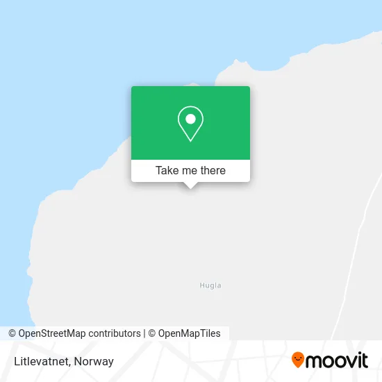 Litlevatnet map